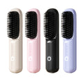 2in 1 Wireless Hair Straight Comb Electric Heat Cordless Heating Comb Portable Travel Rechargeable Mini Hair Straightener Comb