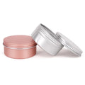 Custom Tin Box Round Round Aluminum Jar Empty Box Tin Can Cosmetic  Aluminum Metal Tin Containers