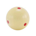 Premium Quality 2-1/4" White Billiard Pool Cue Ball with 6 Red Dots White Ball