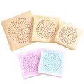 Modern Disposable Floor Sink Shower Drain Dirt and Hair Catcher for Bathroom for Dog Hair Management