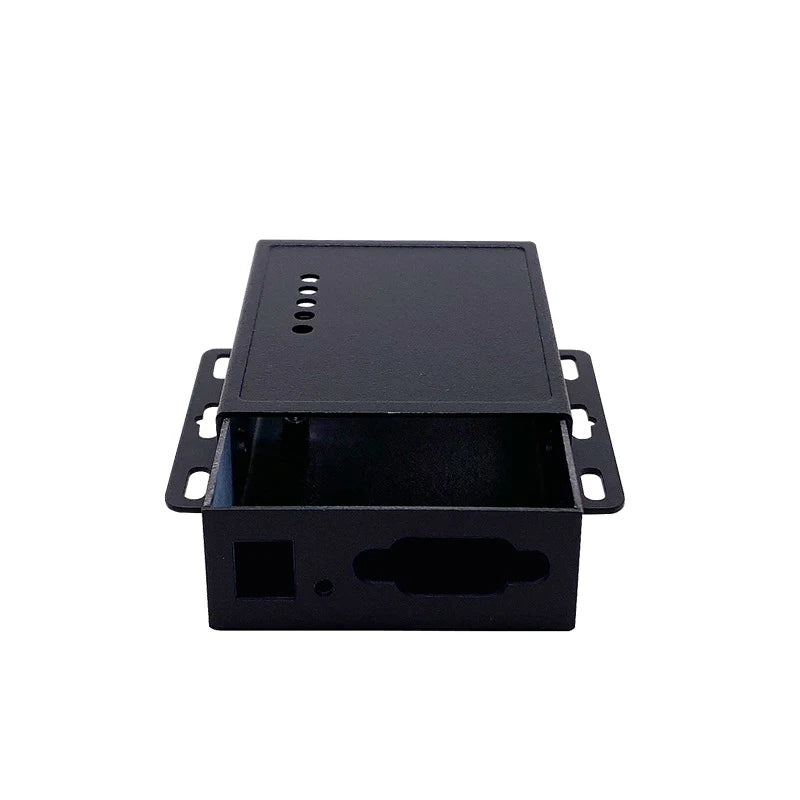 Custom Micro Serial Server Chassis Shell Electronic Equipment Protective Metal Shell Sheet Metal Fabrication Product