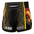 Phoenix Pattern Fighting Grappling Jiujitsu Sublimation Judo Bjj Grappling Unisex Martial Arts Thai Fight Shorts