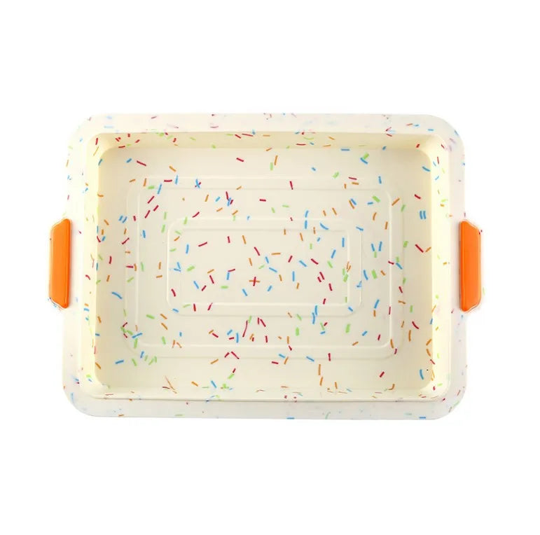 Silicone Rectangle Large Bread Pan Baking Mold Tray Candy Mold DIY for Party Kitchen Tools