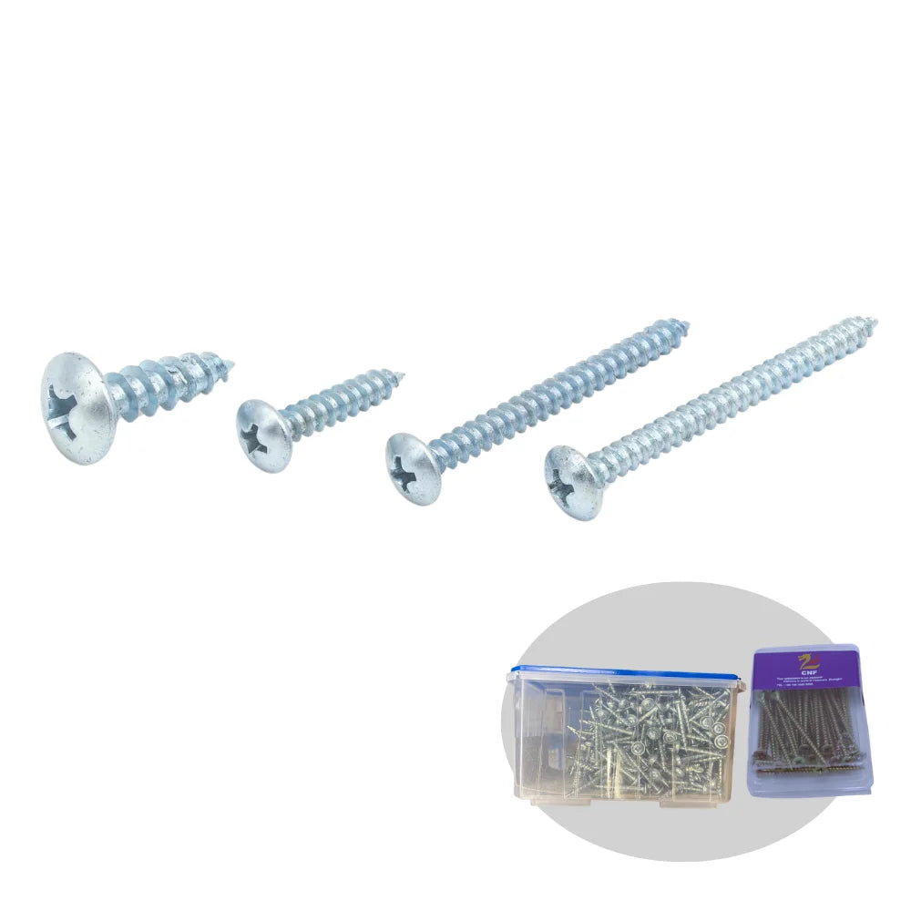 Pan Flat Head Screw Square Drive Wood Self Tapping Decking Screws Stainless Steel