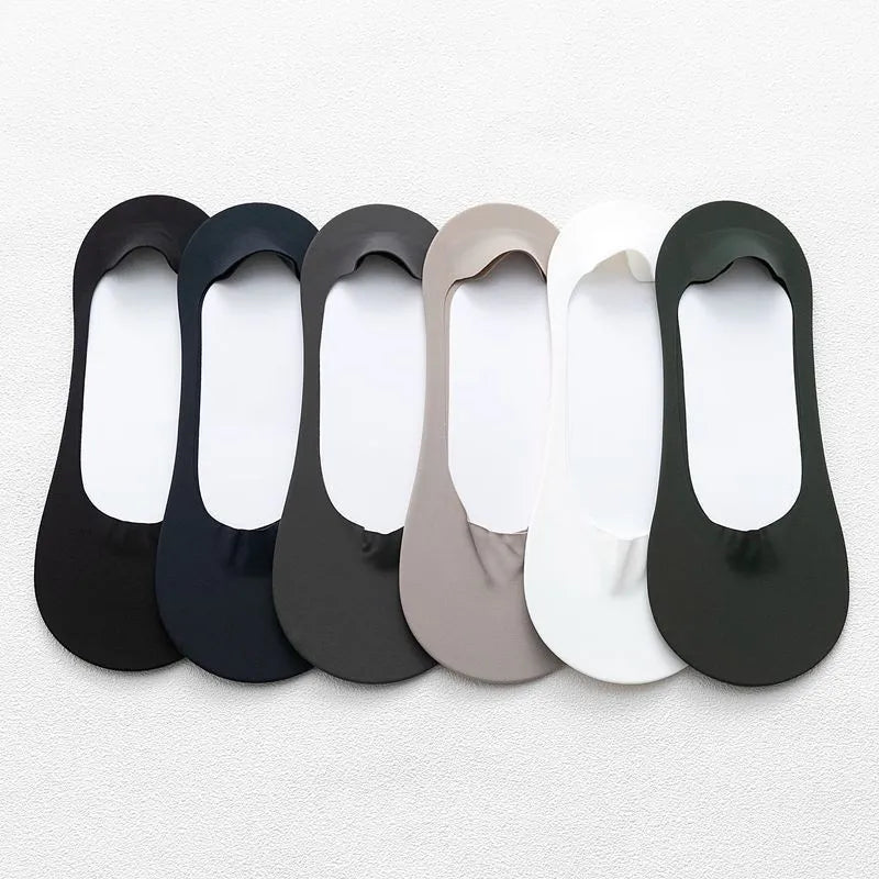 Hot Selling Solid Men Women Invisible Anti slip Socks for Home Outdoors for Sport