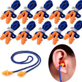 Reusable Noise Reduction Party Swimming Corded Silicone Earplugs for Sleeping Noise Cancelling