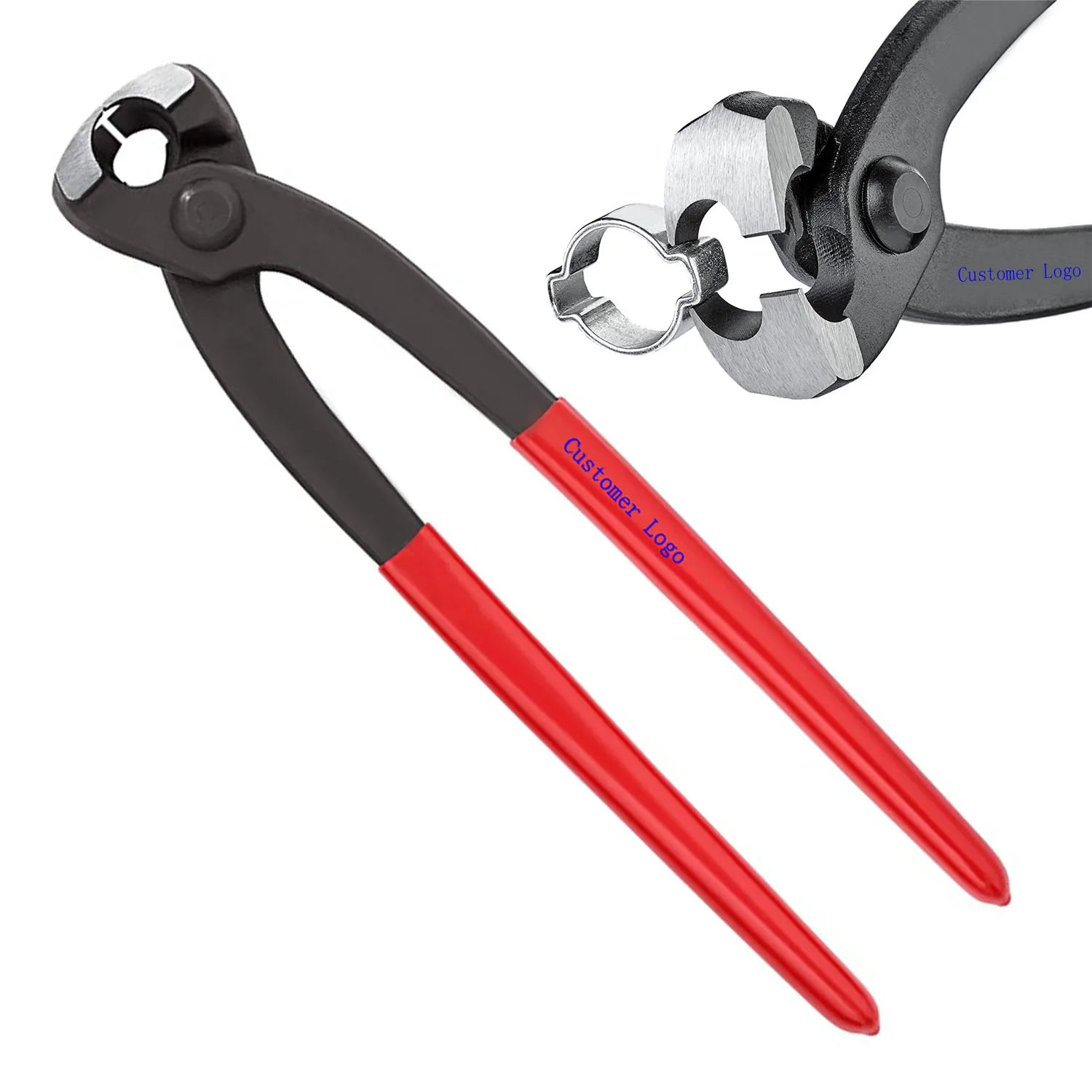 YUHANG Customizable OEM DIY Steel Pliers for Crimping Front and Side Jaw with O-Ring Clip Hose Clip and Ear Clamp