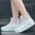 Waterproof Plastic Rubble Rain Shoes Covers Reusable Thicken Slip-resistant Hiking Travel Boot Overshoes Protector Foot Covers