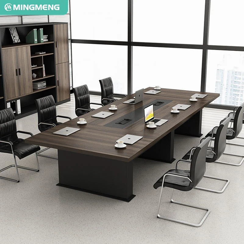 Modern Luxury Office Furniture Wooden Conference Table Meeting Desk Conference Table Office Furniture Meeting Table With Chairs