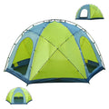 5 8 10 Person Portable Outdoor Camping Family Tents Ultra Large Waterproof Dual Layer 3 Door Hexagonal Family Camping Tent