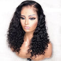Pre Plucked Human Lace Wig 360 Lace Frontal Wig 100 Human Hair Curly Brazilian Hair Wigs for Black Women Bleached Knots