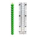 New DIY Homemade Pillar Bamboo JointCandle Making Mold Supplies Extra Long Tall  Piled Balls Shaped Clear Plastic  Candle Molds