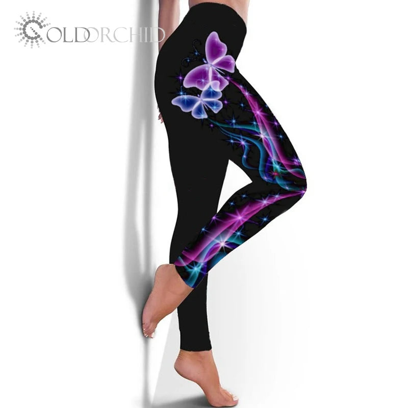 Gym Leggings High Waisted Yoga Pants Compression Active Wear for Women