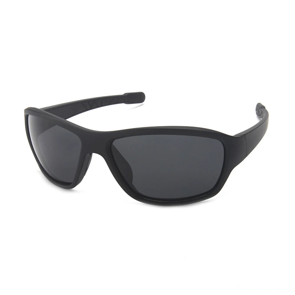 Custom Men Outdoor Sport Sunglasses Climbing Glasses Vintage UV Protection Polarized Driving Fishing Sunglasses