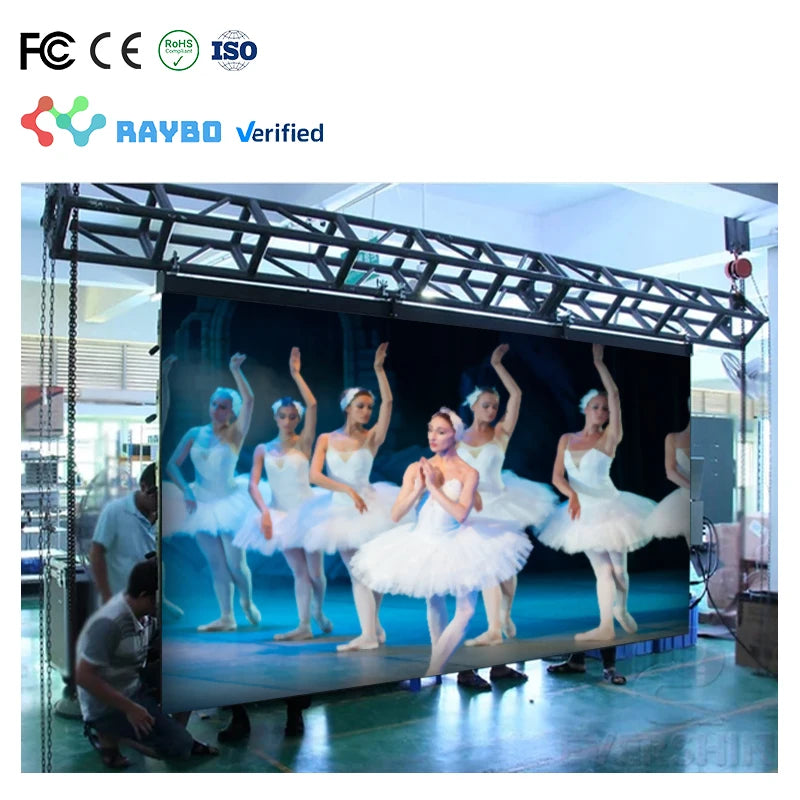 RAYBO P2.5 Video Panel Complete Turkey Package for Fixed DJ Stage Wall LED Screen Video Wall Displays for Shopping Mall