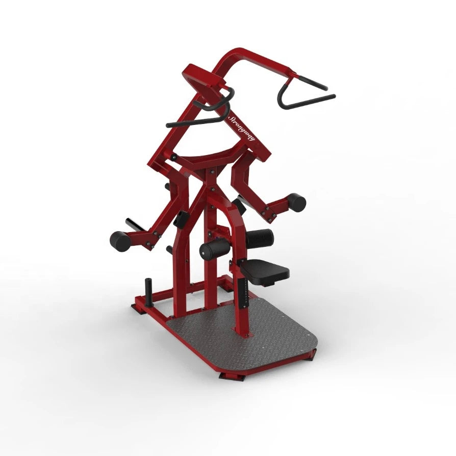 Commercial Gym Fitness Equipment Plate Loaded Strength Training Sports Lat Pull Down Machine