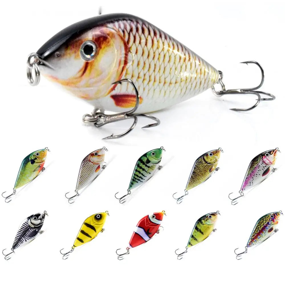 Jerkbait 7CM 14.5g Crank Bait Sinking Fishing Lures Freshwater Wobblers Lure Crankbait for Pike Bass