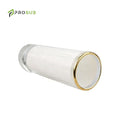 Prosub Personalized Custom Logo 3oz Shot Glasses With Golden Rim Sublimation Whiskey Glass Mug Tumbler