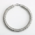 8mm Wide Stainless Steel Women Men Punk Heavy Chunky Link Chain Bracelet