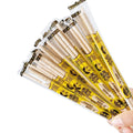 Customised 9\" Long Bamboo Chopsticks 21cm 24cm Disposable Round Chopstick Modern Design Style for Weddings and Restaurants