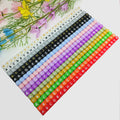 Hot Sale Bpa Free Colorful 12mm Square English Alphabet Focal Silicone Letter Beads for DIY Bracelet Jewelry Making