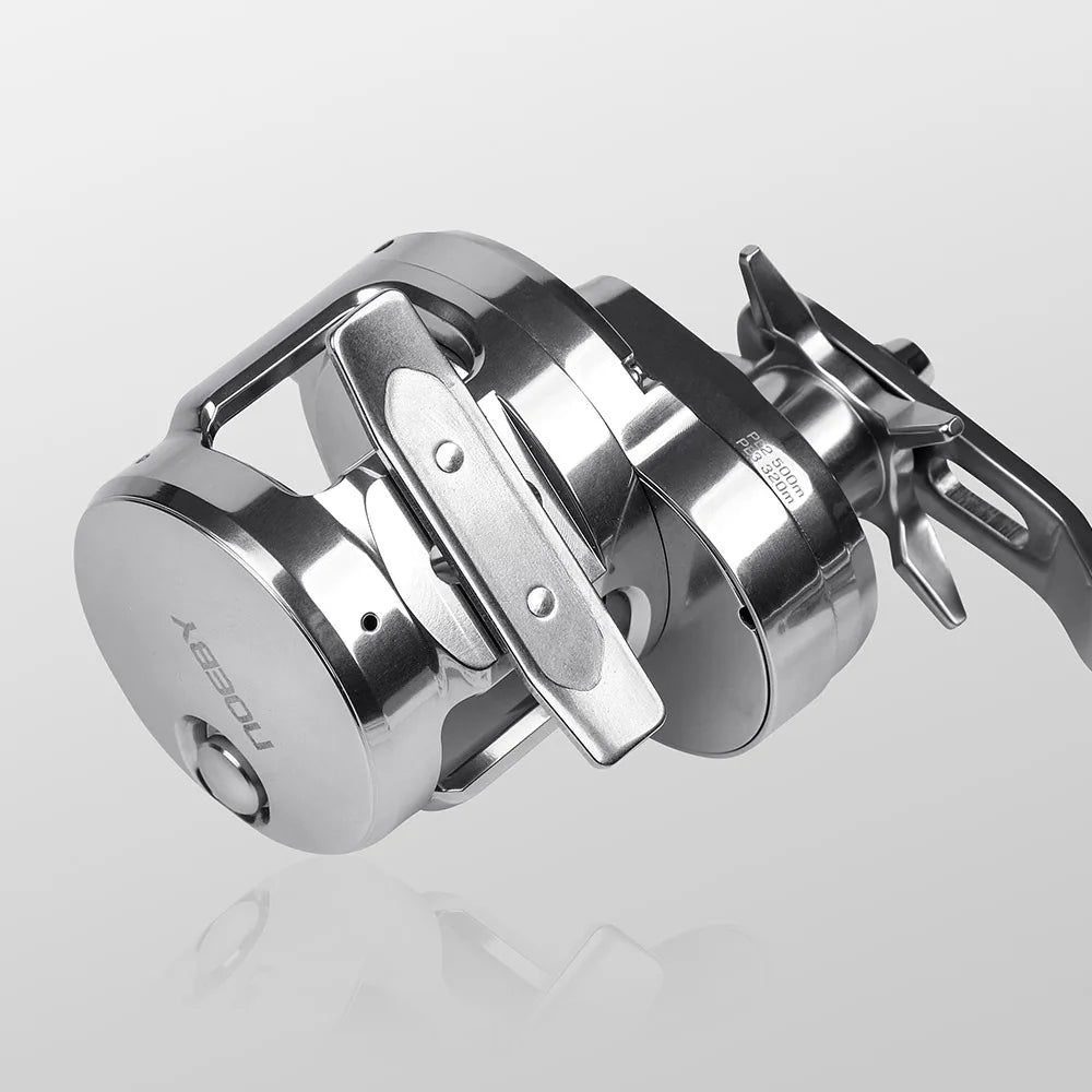 Full Metal 8+1BB 5.2:1 Max 20kg Slow Jigging Reel Boat Left Hand Saltwater Trolling Reel