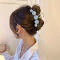 Wholesale Large Pearl Hair Claw Clips for Women Girls Hair Accessories