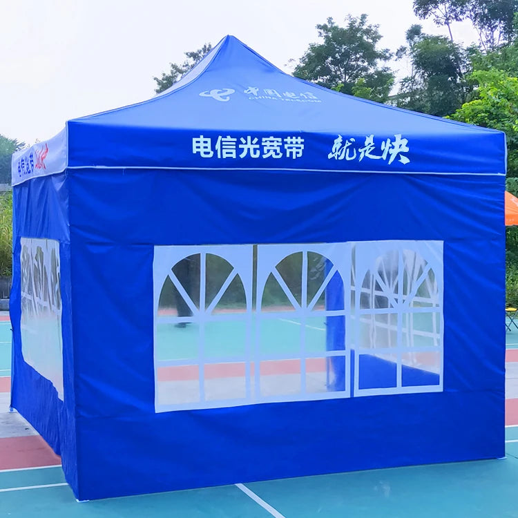 Tuoye 3x3 Portable Foldable Gazebo Tent Event Walls Advertising Tent With Window