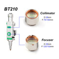 ZPLASER Laser Equipment Parts D28-F75/100 Collimator Collimating Assembly Laser Lens for BT210/BT210S