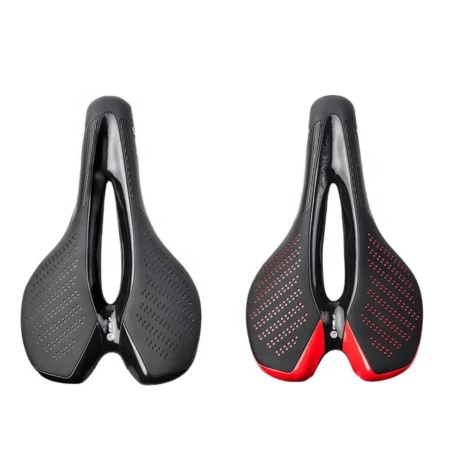 Comfortable Bike Seat Saddle PU Leather Seat with Polyurethane Foam Pad