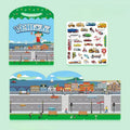 Jelly Sticker Book Handheld Quiet Book Children DIY Puzzle Class Early Education Free Cutting Repeated Stickers