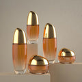 30ml 50ml 100ml 120ml 50g Cosmetic Glass Bottle Serum Lotion Pump Bottle Glass Cream Jar Container