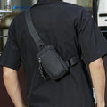 Custom Logo Wholesale Cross Body Sling Bags Men's Chest Side Bag for Men