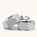 Aluminum 6061DIN934 Hex Nuts Machine Screw Nuts M2M2.5M3M4M5M6M8 M10M12M16M20M22M24