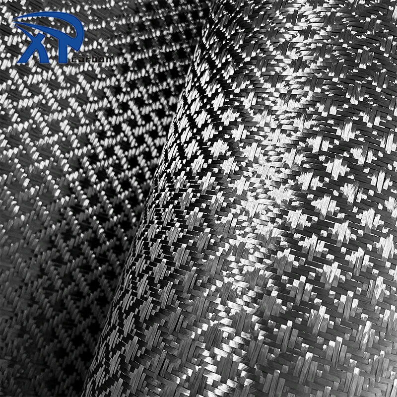 Cheap Factory Price 3D Jacquard Carbon Fiber Fabric Cloth