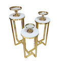 Nordic Modern Simple Iron Flower Stand Multi-Layer Wedding Decoration Props for Cake Table Wrought Iron Style