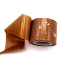 Custom PTFE Fiberglass Tape Heat Resistant High Temperature Insulation Shielding Cloth Ptfe Tape