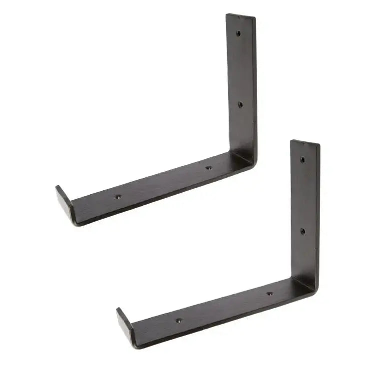 Handmade 225mm Heavy-Duty Industrial Shelving Wall Bracket Flat Bar Steel Scaffold Board Brackets for 225mm Industrial Shelving