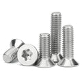M2 M2.5 M3 M4 M5 M6 M8  ISO14581 Stainless Steel A2 Torx Flat Head Machine Screw Bolt Torx Countersunk Head Screws