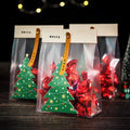 Dried Fruit Cake Packaging Paper Plastic Stand up  Bag Christmas Cookies Candy Food Gift Bags