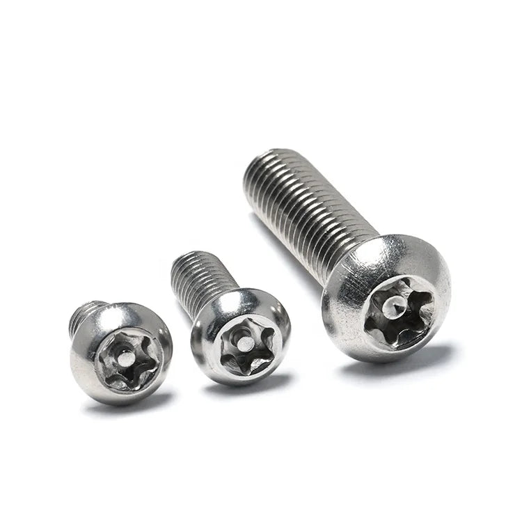 Best Seller Stainless Steel 304 Inox ISO7380 TX with Pin M4*16 Button Head Torx Screw A2 Grade Metric/Inch