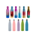 Custom logo Sport Vacuum Double Wall Stainless Steel Water Bottle Cola Shape Drink Insulated Water Bottles With Custom Printing