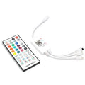 DC12V 144W 40Keys Multiple Output 16 Million Color Voice Control IR Music and BLE RGB LED Controller for LED