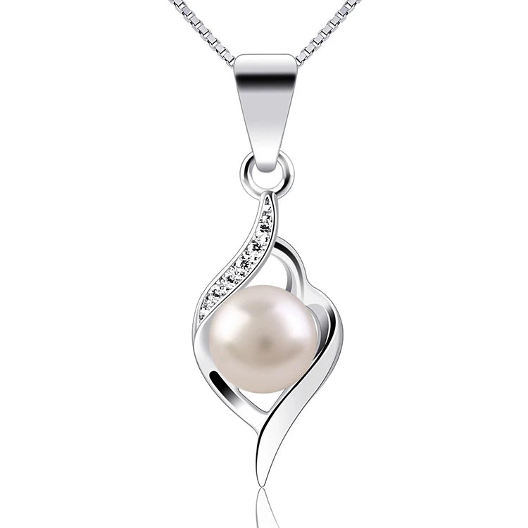 New Arrival Classic Simulated Pearl Necklace Pearl Mounting Pendant