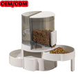 OEM ODM Automatic Cat Food Water Dispenser Cat Supplies Water Bottle Dog Food Bowl Pet Auto Feeder and Water Dispenser Cat Bowl