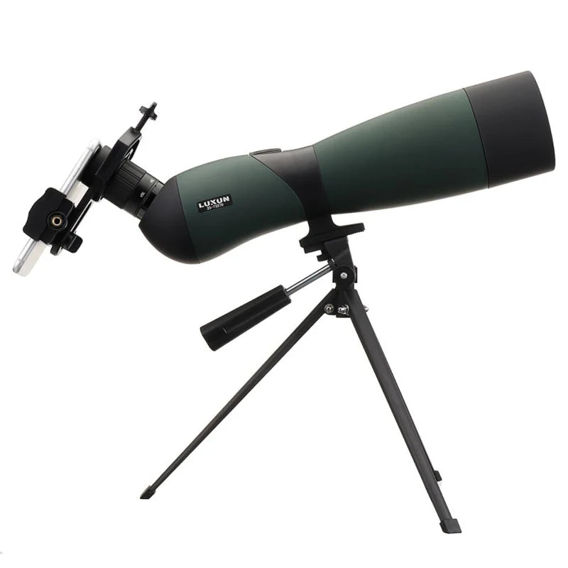 25-75x70 Monocular Zoom HD BAK4 Prism Waterproof Monocular Telescope with Smartphone Adaptor Tripod