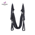6-Handle Anti-Gravity Yoga Hammock Trapeze 2.5*1.5m Home Gym Strap Pilates Aerial Traction Device for Swing Training