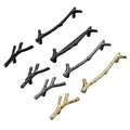 Vintage Gold Zinc Alloy Tree Branch Furniture Handle Modern Adjustable Kitchen Cabinet Drawer Knob Wardrobe Cupboard Closet Door