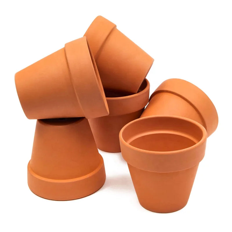 Mini Clay Terracotta Pot Ceramic Succulent Plant Pot for Indoor and Outdoor Use for Garden Decoration and Room Floor Usage