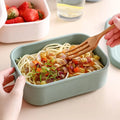 Hot Sales Silicone Rectangle Food Fruit Container BPA Free Microwave Oven Silicone Bento Lunch Box With Lid